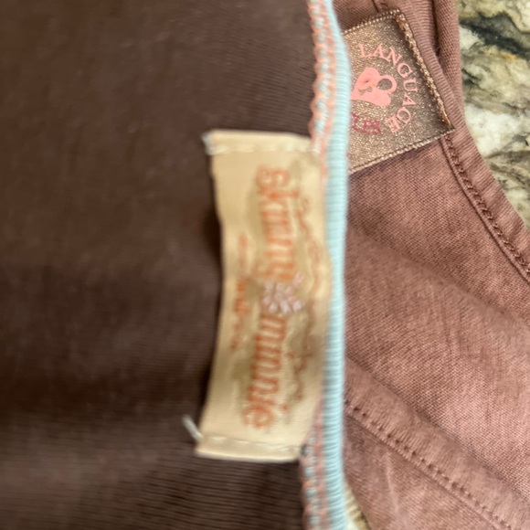 Bejeweled Vintage Skinnie Minnie Top - Picture 2 of 3